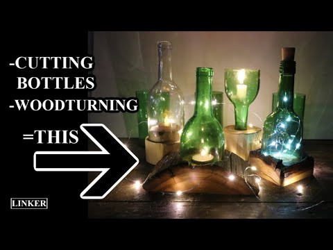 Cutting Glass Bottles for  Craft Projects