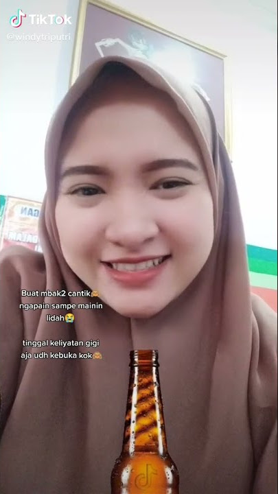 Botol Chalenge Cewek cantik