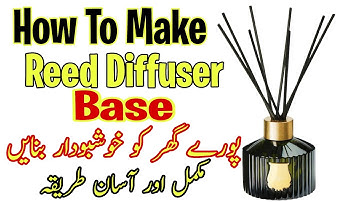 How To Make Reed Diffuser Oil at Home | Making Reed Diffuser With Fragrance Oil | Reed Diffuser Base