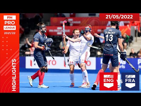 FIH Hockey Pro League Season 3: England vs France (Men) - Game 1 highlights
