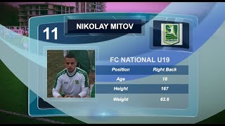 Nikolay Mitov Fc National U19 Skills 2020-2021