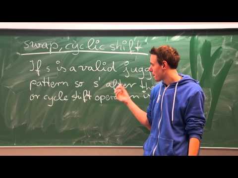Create Juggling Patterns by Swap and Cyclic Shift