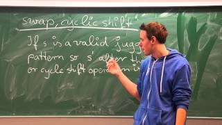 Create Juggling Patterns by Swap and Cyclic Shift