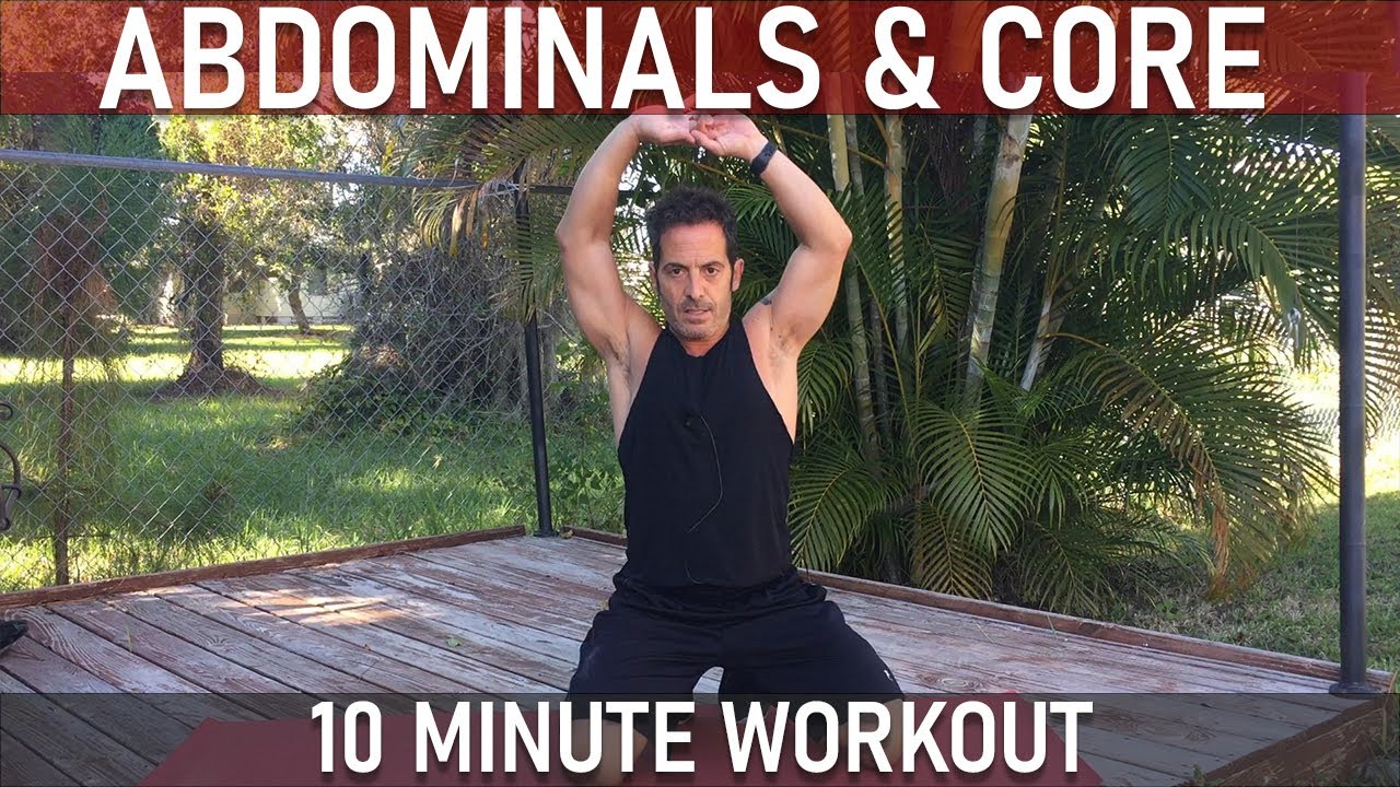 10 Minute Abdominals & Core Workout - YouTube