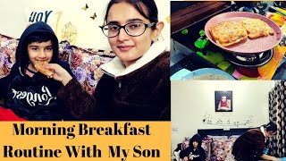 VLOG - My Morning Breakfast Routine with My Son (Aarav Bhambra) | SWATI BHAMBRA screenshot 3