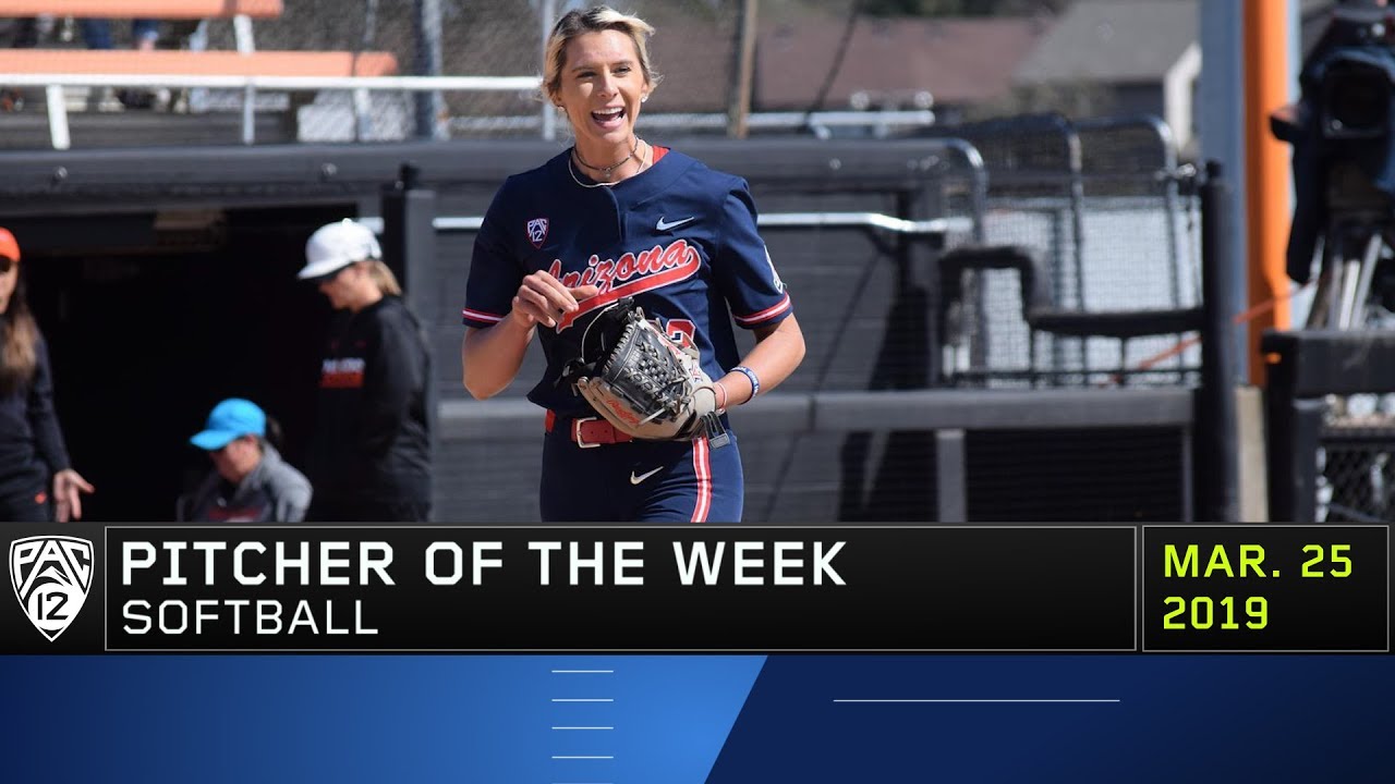 Arizona Softball's Alyssa Denham earns Pac12 Pitcher of the Week honor