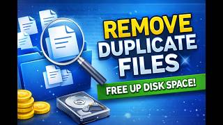 Automatically Find & Delete Duplicate Files — Free Up GBs in Seconds!