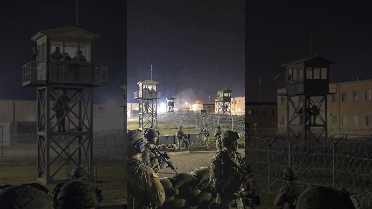 Operation Red Perimeter – US Army Base Breached at Midnight | Intense War Story