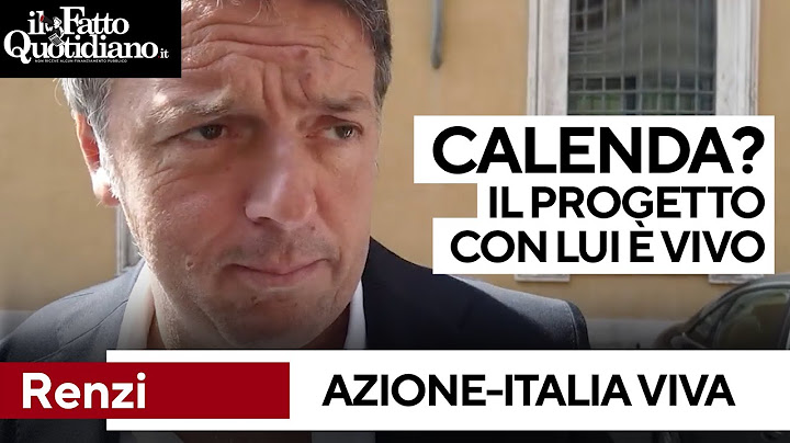 Renzi: "Il progetto con Calenda è vivo" e nega problemi di soldi tra i due partiti