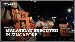 Information Malaysian executed for drug trafficking in Singapore after decade on death row Update