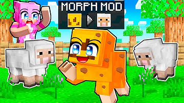Using MORPH MOD to Cheat in Minecraft Hide N