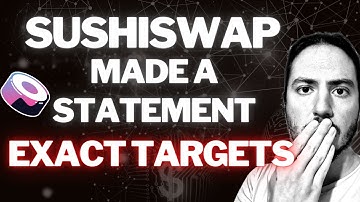 SUSHISWAP(SUSHI) MADE A STATEMENT! THE EXACT PRICE TARGETS!