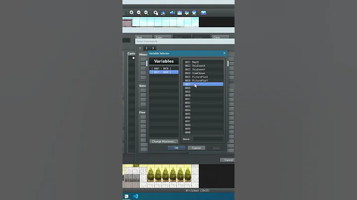 Learn variables EASILY starting here 🔼 #rpgmaker #videogames #gamedev