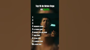 Thumbnail of Top 10 de Neton Vega en Spotify #song #netonvega #corridostumbados #corridos