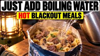 20 Cheap Meals That Become WORTH GOLD in a Blackout — Just Add Boiling Water