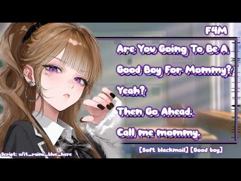 [ASMR RP] [F4M] Your Bully Calls You A Good Boy Over And Over Again [Mean Girl] [Doing Her Bidding]