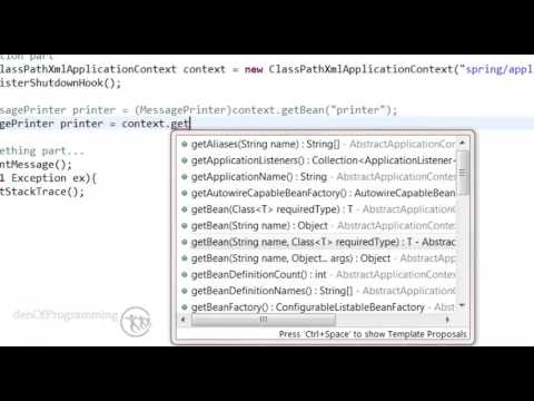 004 The getBean methods