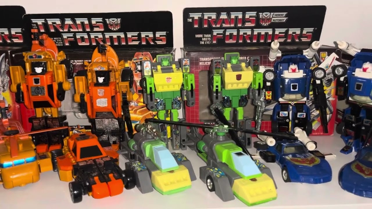 Transformers generation one Autobot triple changers & variant ID