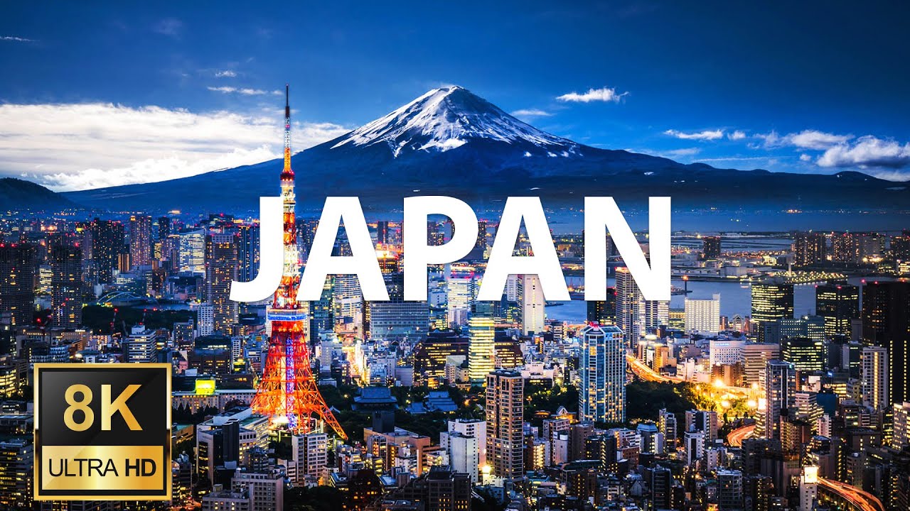 JAPAN in 8K ULTRA HDR Travel around the Land of the Rising Sun with ...