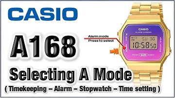 📣 Model A168 CASIO 3298 Different Modes selection ✌