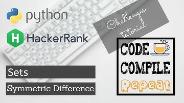 Python | Symmetric Difference | Hackerrank Solution