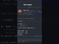 Context Window Getting Full? /context #shorts