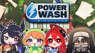 Yapping and Cleaning with the Girlfriend's Wives【Powerwash Simulator】