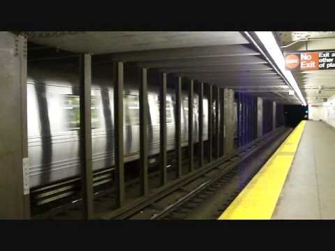 IND Fulton St Line: R32 & R44 C Train & R46 A Trai...