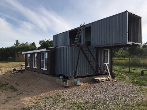 Стоит ли строить дом из морского контейнера!?