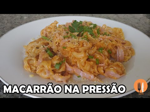 MACARRÃO NA PRESSÃO - COZINHA UNIVERSITÁRIA EP. 