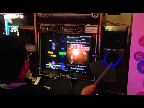 [Drum Mania V8] Through the Fire and Flames EXT (MANWOL^^)