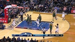 Quarter 2 One Box Video :Timberwolves Vs. Jazz, 11/28/2016 12:00:00 AM