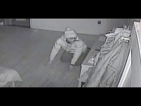 Nanny Cam Video Catches Thief Crawling In Family's Bedroom While They Sleep