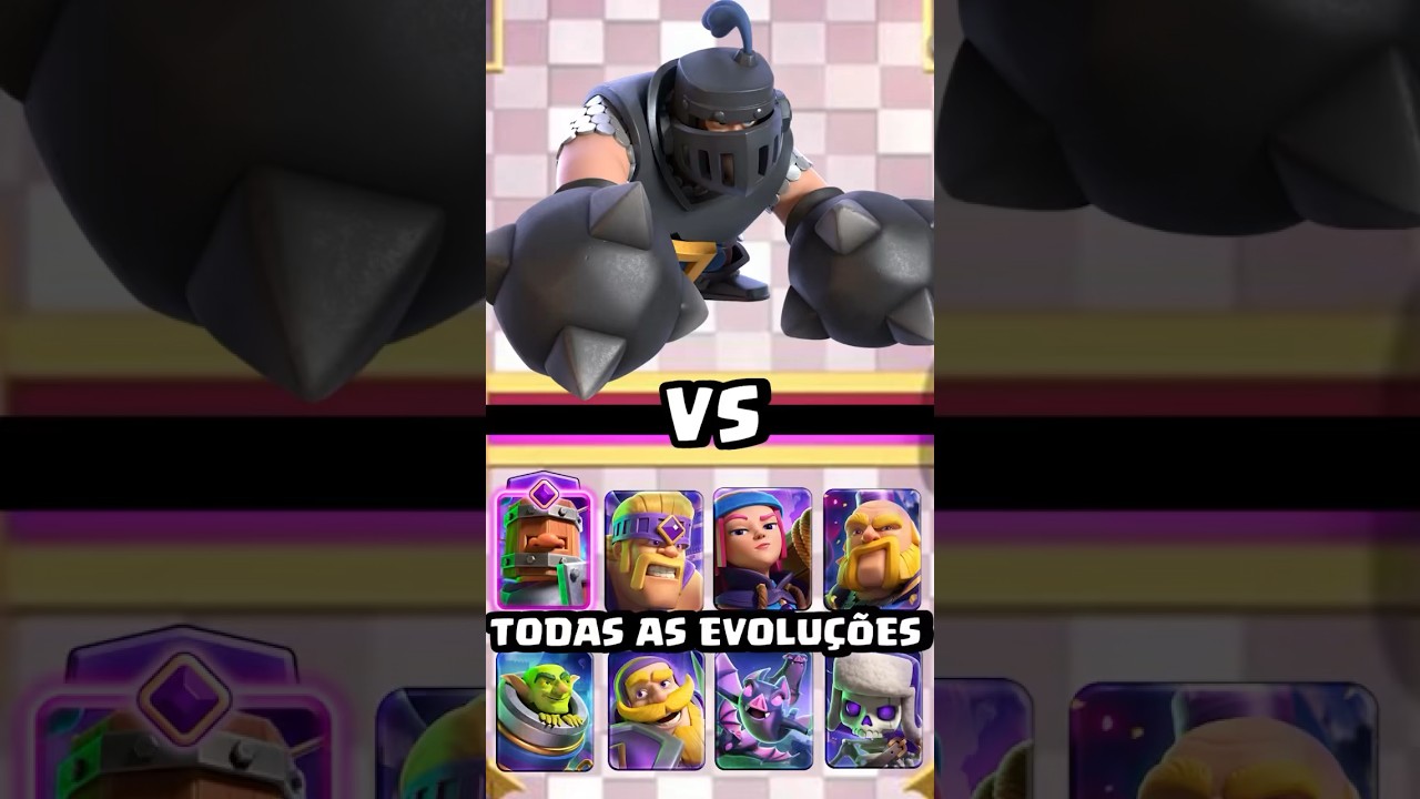MEGA CAVALEIRO VS TODAS EVOLUÇÕES