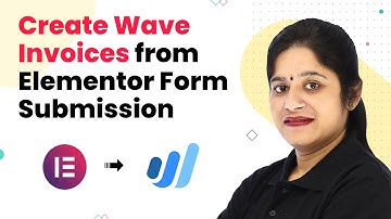 When Form is Submitted via Elementor Create Invoice in Wave Automatically