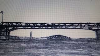 Simpson Avenue Strauss Bascule Bridge in operation  Hoquiam, Washington