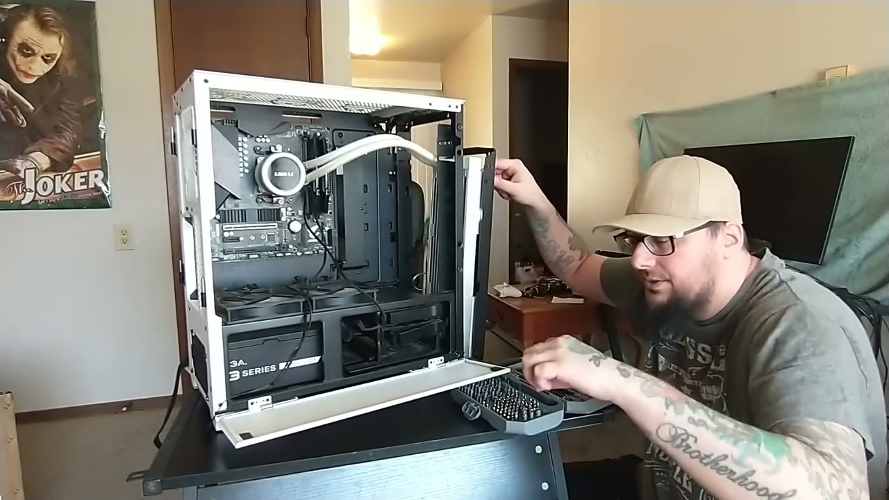 phanteks eclipse g360a how to install the included fans on MB : r