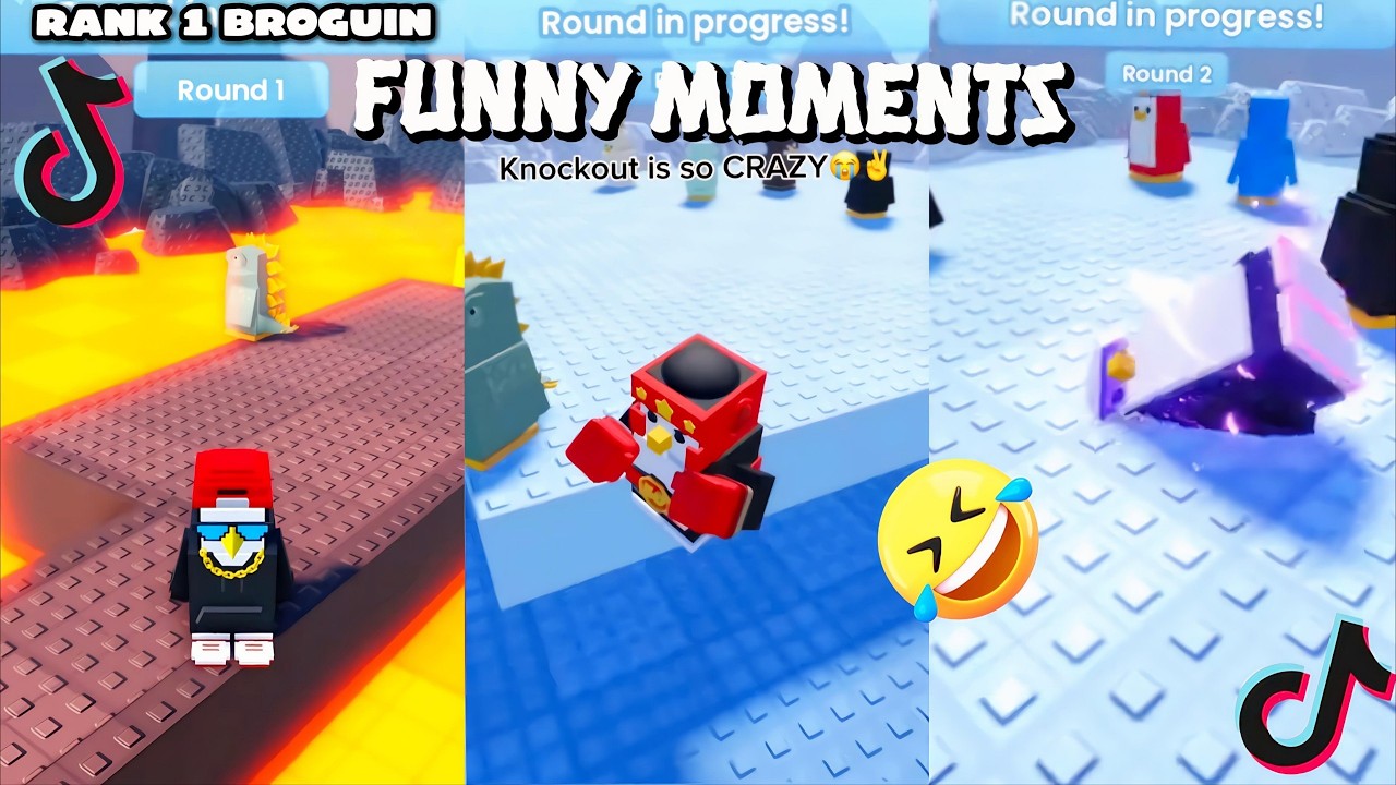 Roblox Knockout 🐧 Funny Moments #2 TikTok Compilation