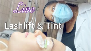 Live lash lift and tint ￼| SAMELIA'sWORLD!!
