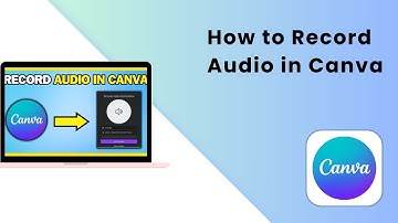 How to Record Audio in Canva | Recording Audio Made Easy - Full Guide