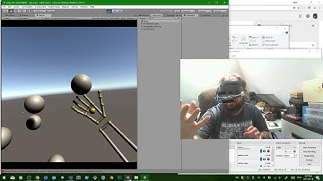Windows Mixed Reality display with a Leap Motion