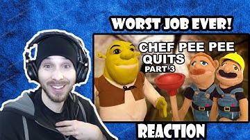 WORST JOB EVER!   SML Movie Chef Pee Pee Quits! Part 3 Reaction! charmx  reupload