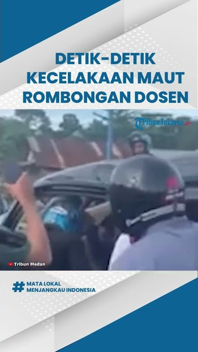 Mobil Rombongan Dosen Universitas Halu Oleo Tabrak Truk Tangki BBM di Hari ke-2 Lebaran