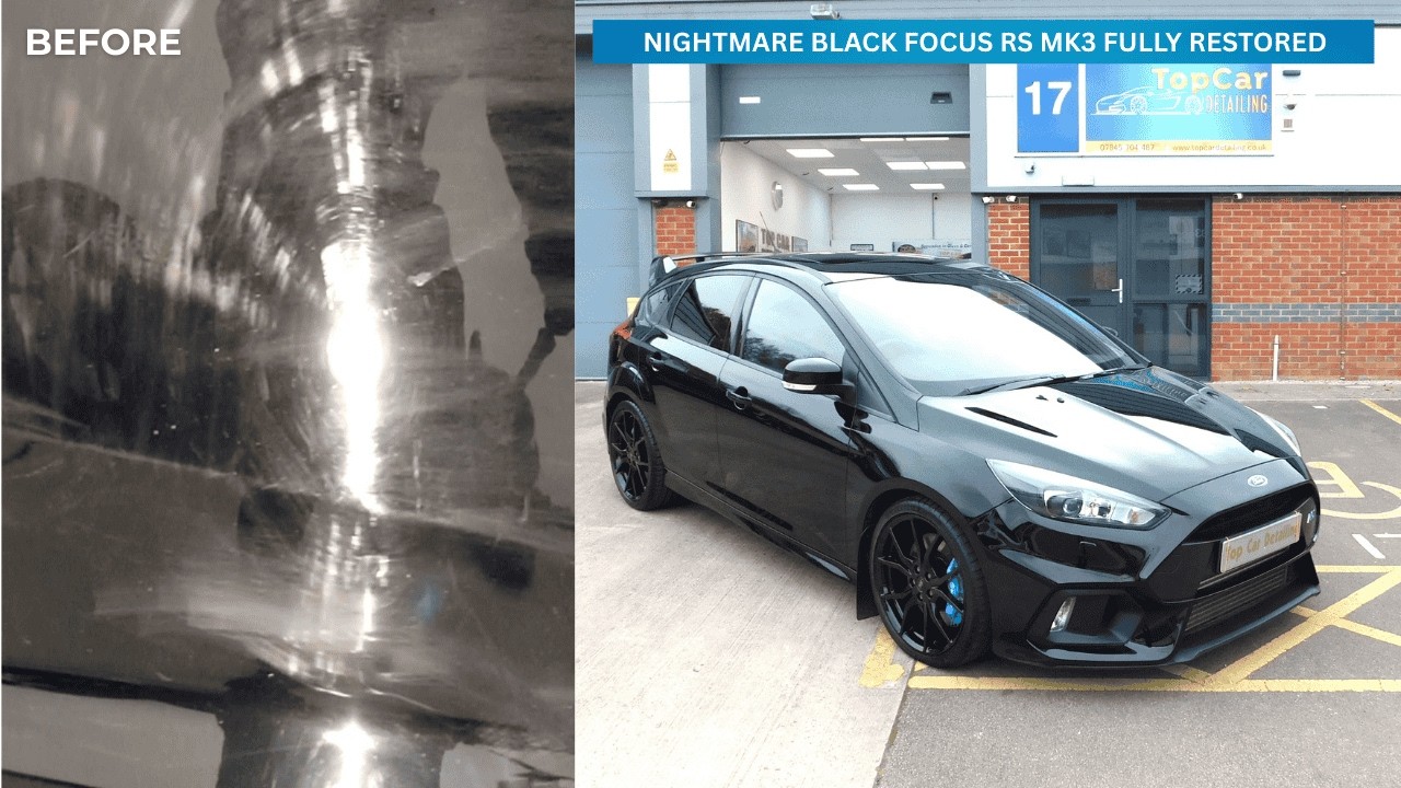 Ford Focus RS | Restoring A Badly Scratched Car | Paint Correction ...