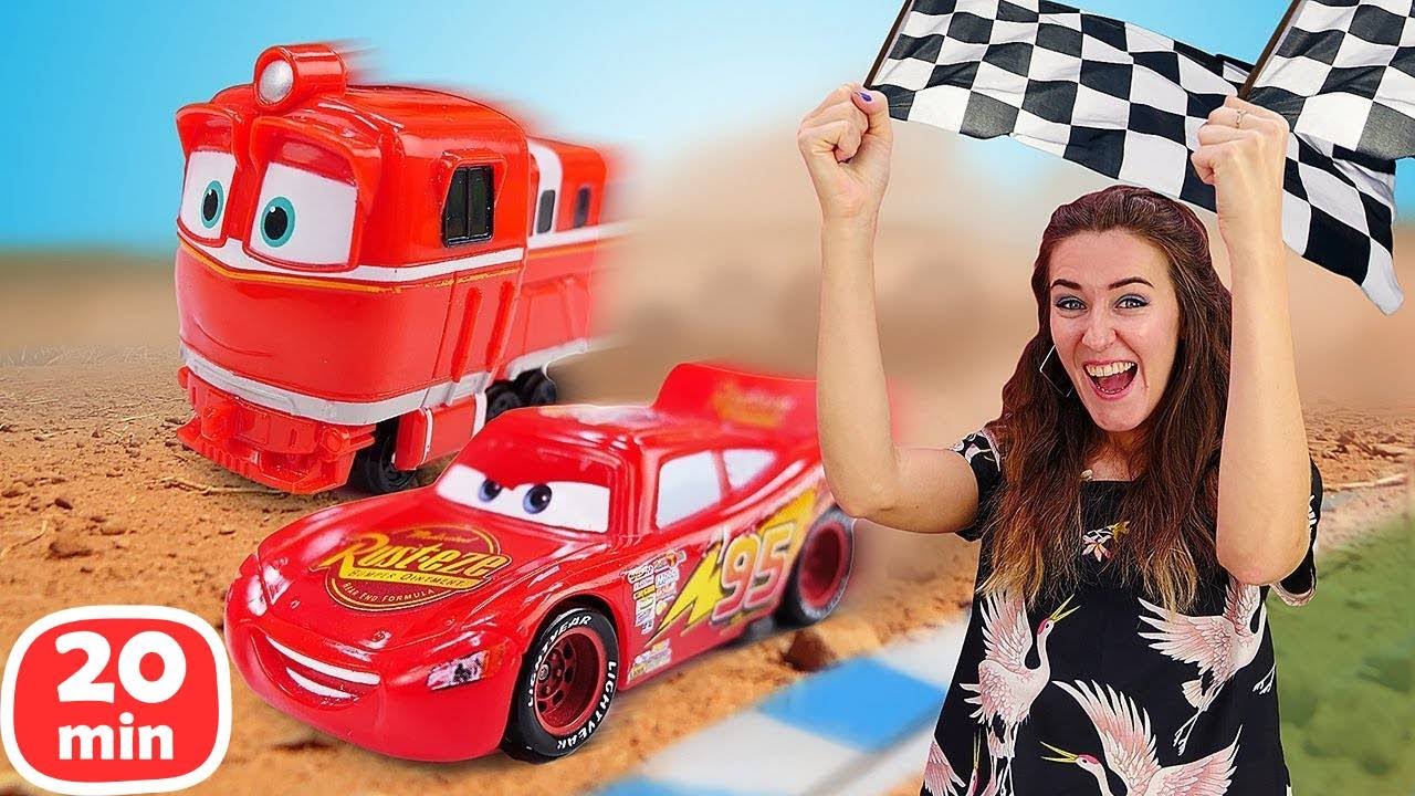 🏁🚗 ¡Rayo McQueen en Carrera de Obstáculos! | Diversión en la Guardería Infantil