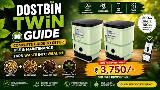 📘♻️ Dostbin Twin Composter Guide