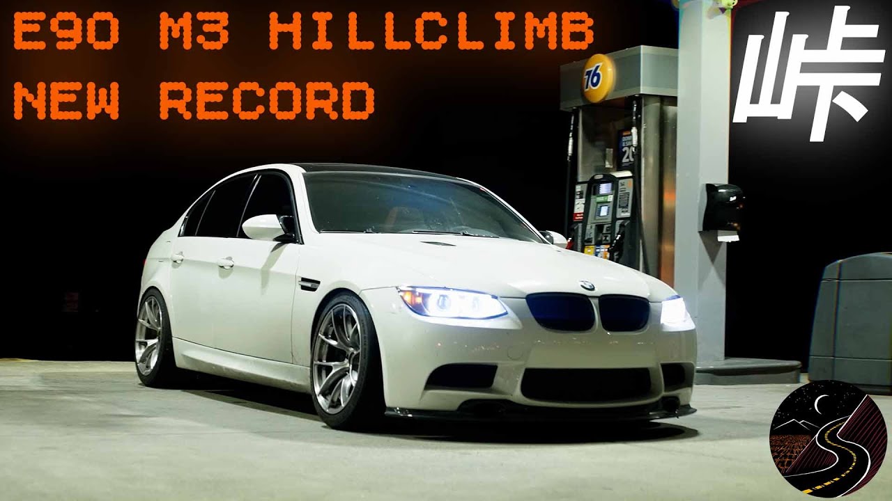E90 M3 Driver sets Hill Climb Record [ RAW 4K ] Onboard