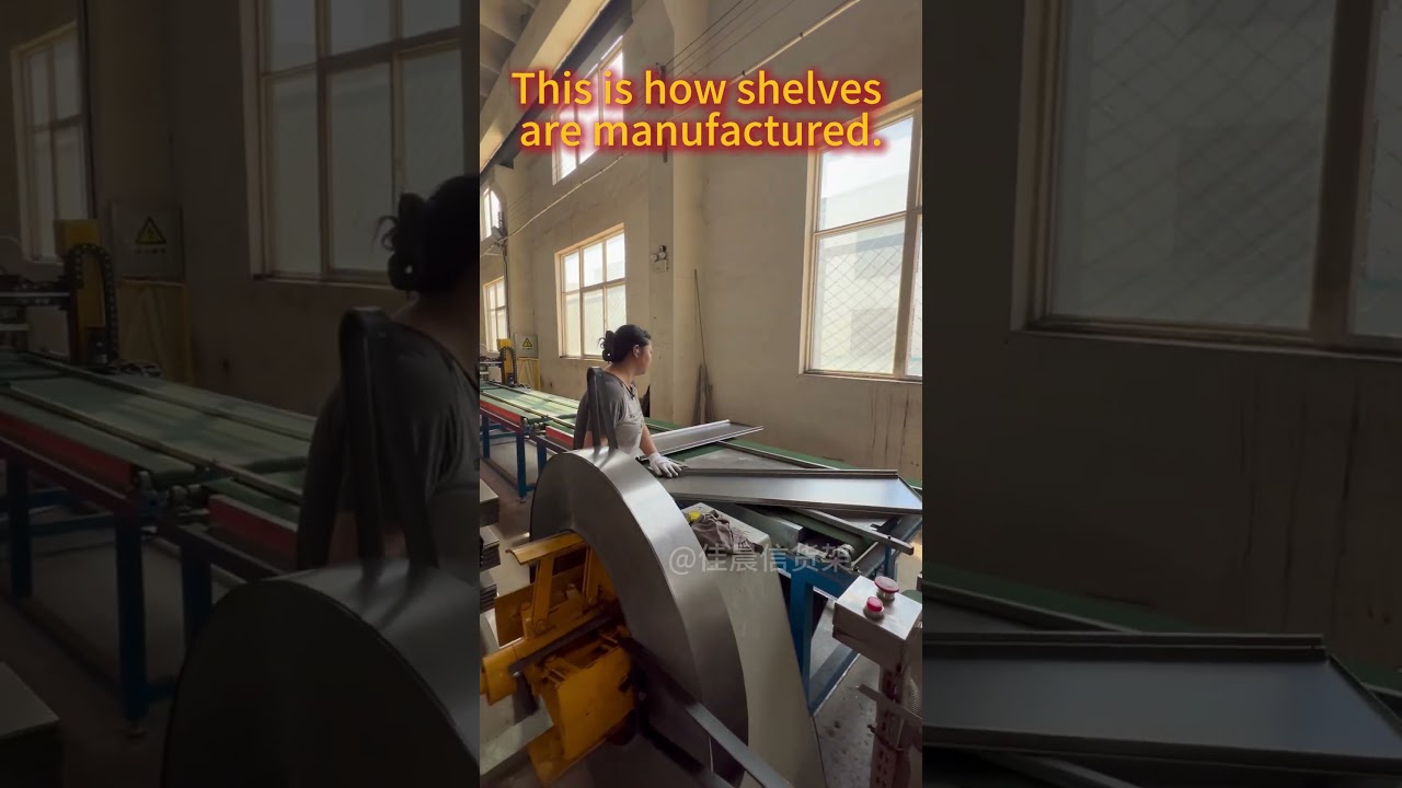 This is how shelves are manufactured. 