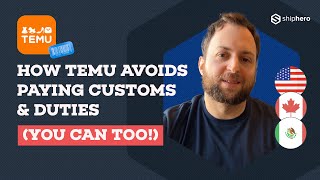 How Temu avoids paying Customs & Duties (you can too!)