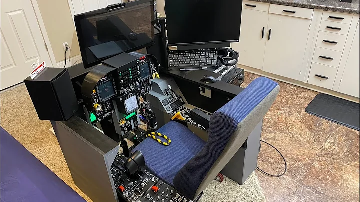 3D Printed F/A-18 Hornet Cockpit for DCS World